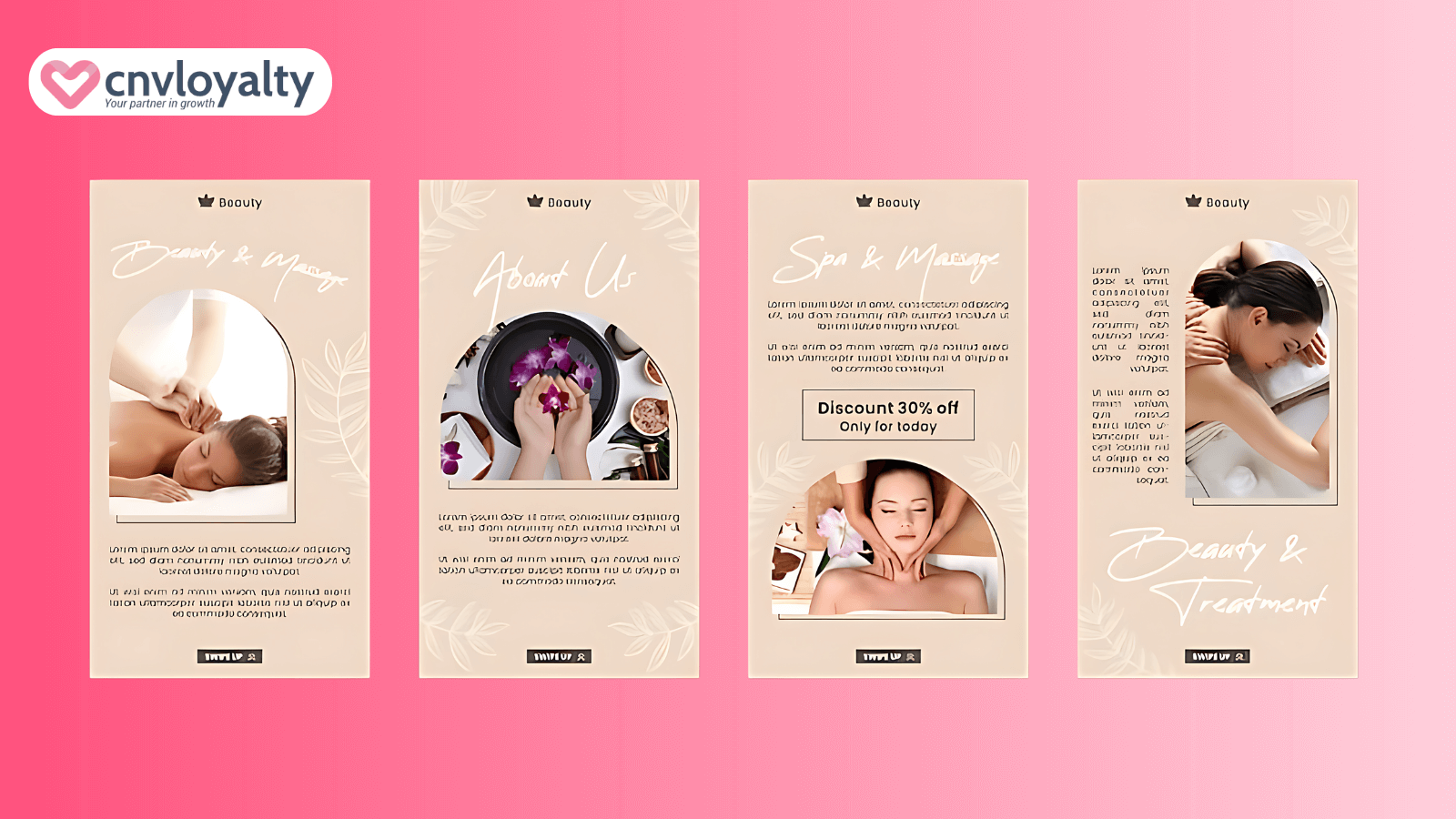 Mẫu tin nhắn spa chuyên nghiệp