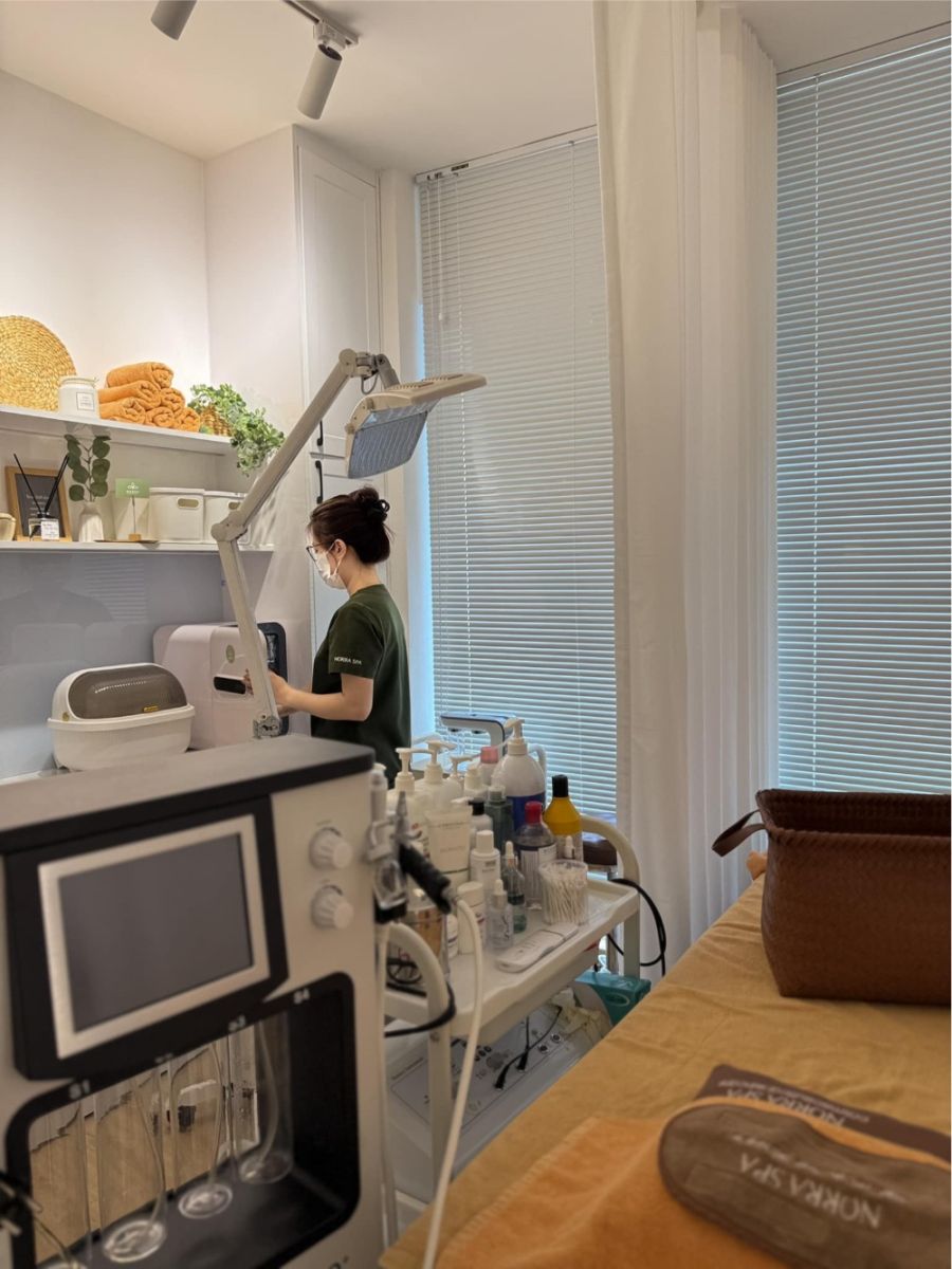 Không gian riêng tư, trang thiết bị hiện đại tại Norra spa