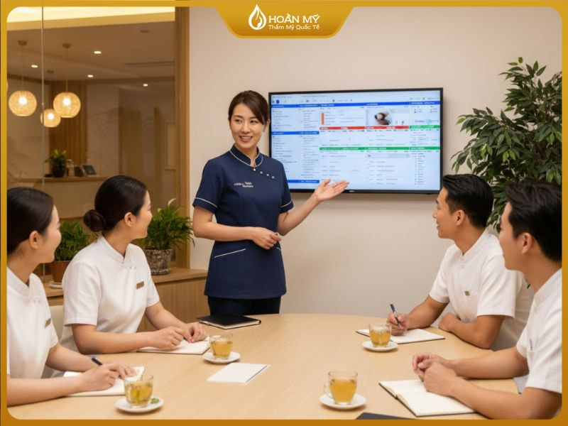 Quản lý nhân sự spa