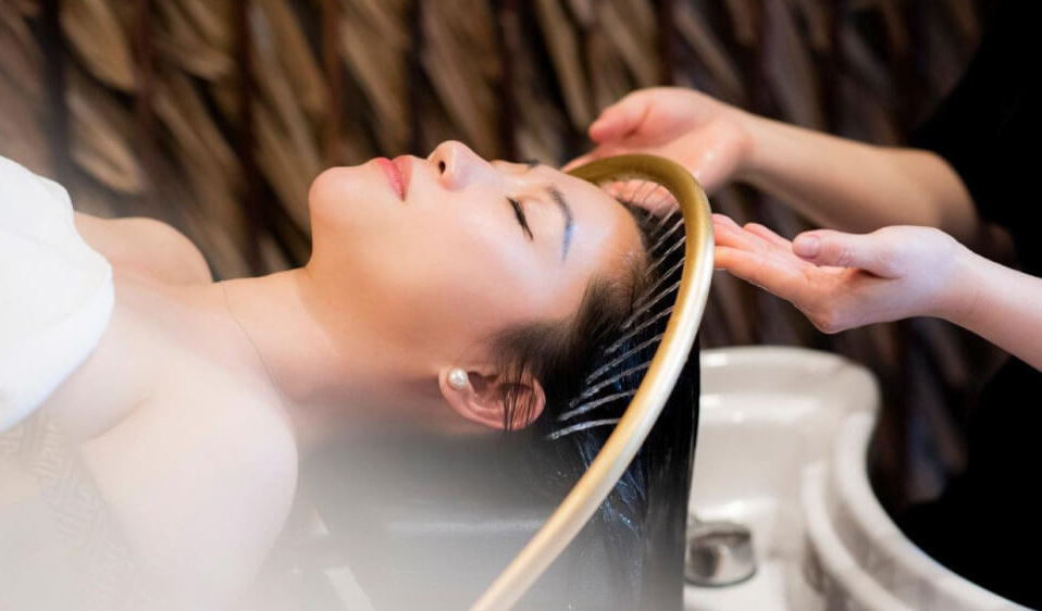 Gội đầu dưỡng sinh tại spa Nhi Beauty
