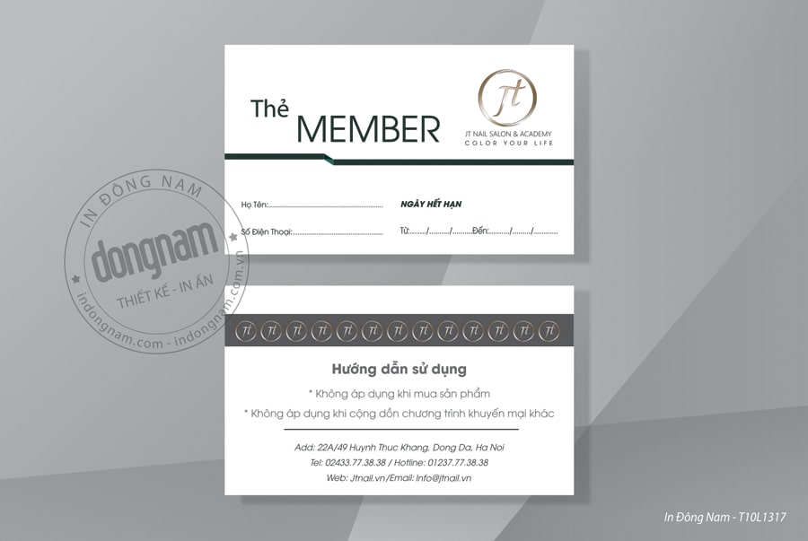 47+ Mẫu thẻ dịch vụ spa đẹp gồm thẻ liệu trình, tính điểm, thẻ hội viên