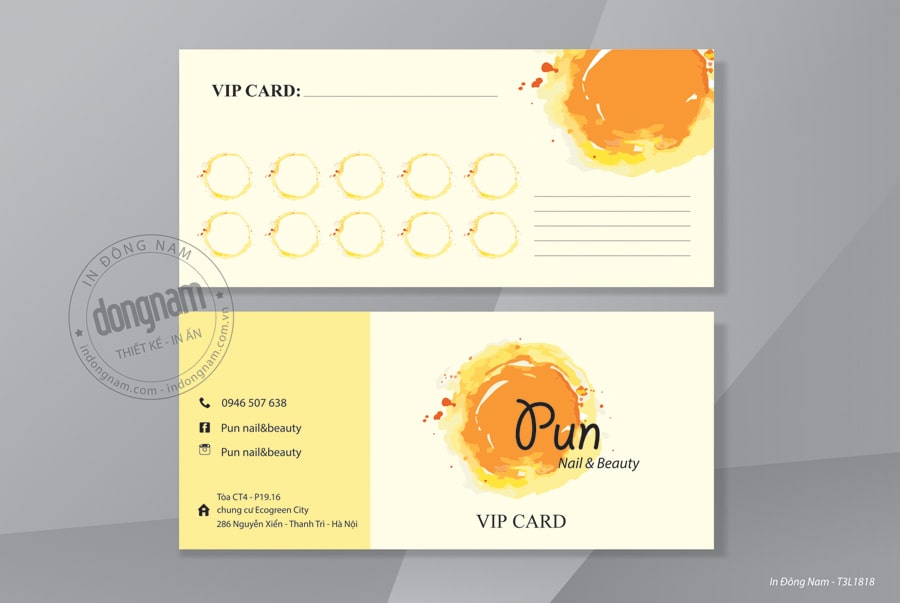 47+ Mẫu thẻ dịch vụ spa đẹp gồm thẻ liệu trình, tính điểm, thẻ hội viên