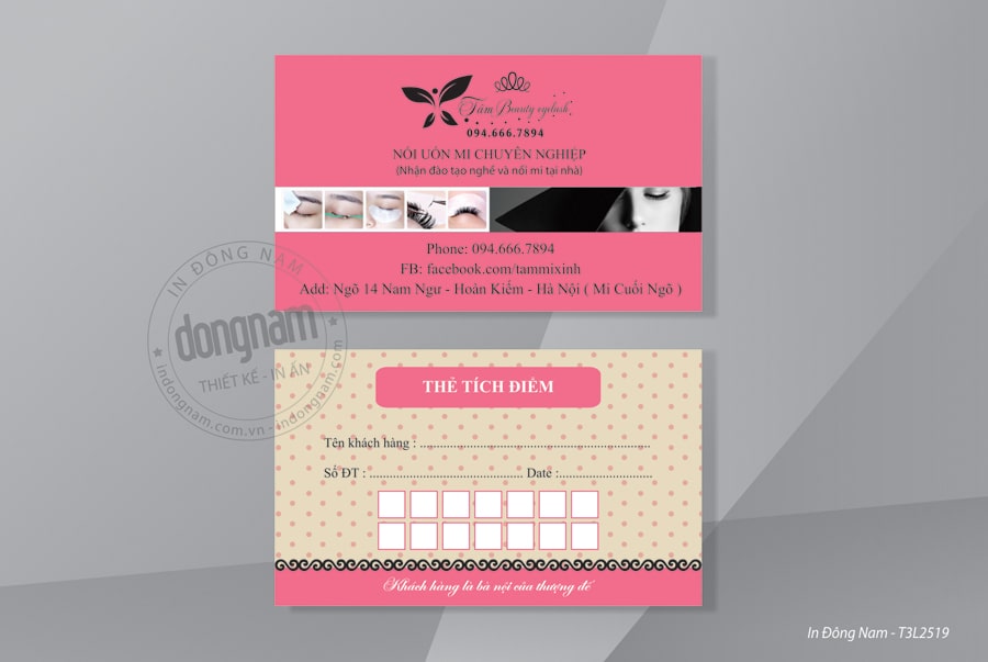 47+ Mẫu thẻ dịch vụ spa đẹp gồm thẻ liệu trình, tính điểm, thẻ hội viên