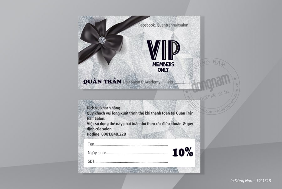 47+ Mẫu thẻ dịch vụ spa đẹp gồm thẻ liệu trình, tính điểm, thẻ hội viên