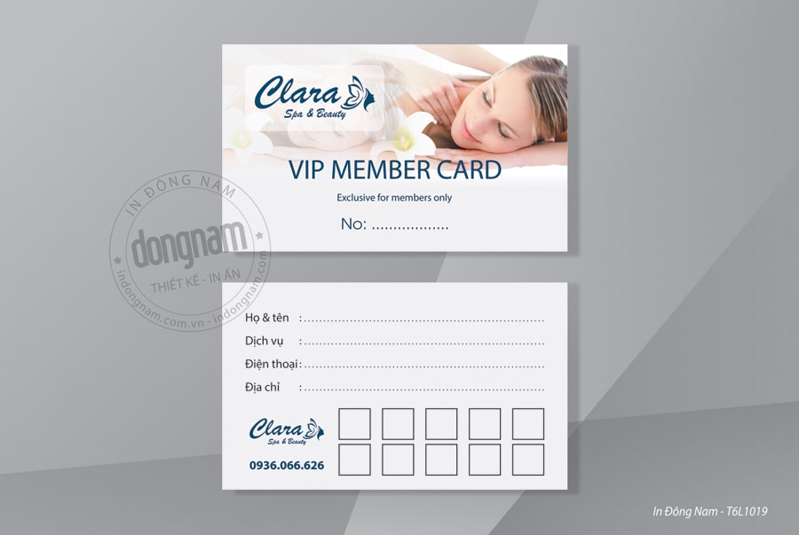 47+ Mẫu thẻ dịch vụ spa đẹp gồm thẻ liệu trình, tính điểm, thẻ hội viên