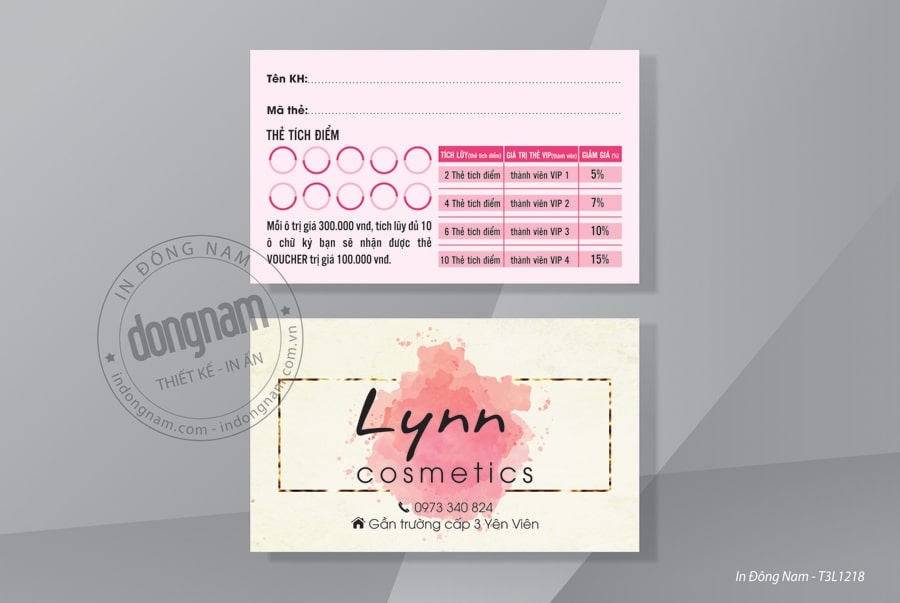 47+ Mẫu thẻ dịch vụ spa đẹp gồm thẻ liệu trình, tính điểm, thẻ hội viên