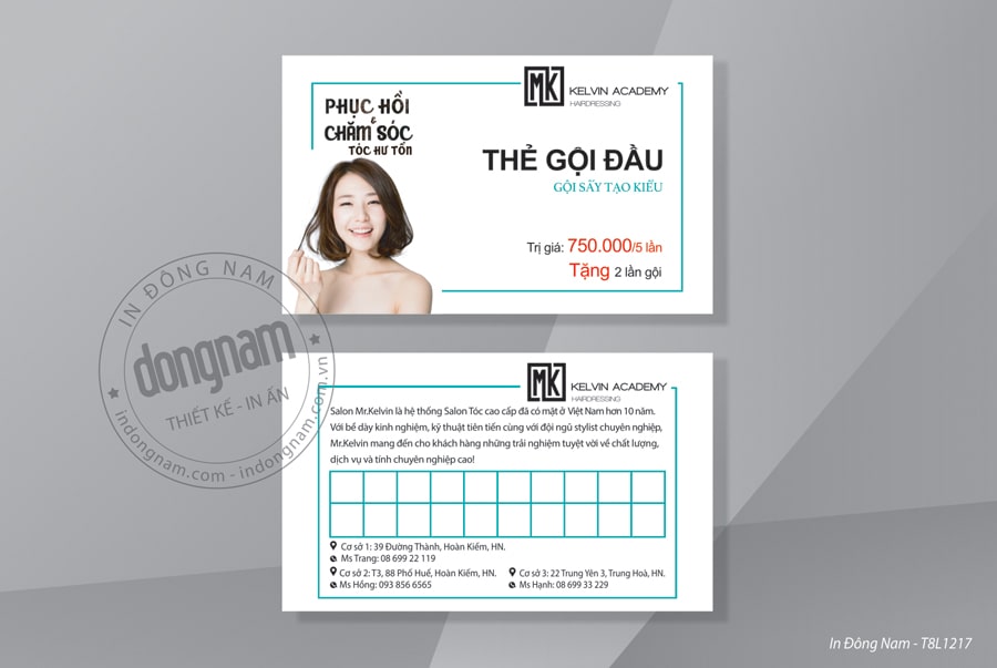 47+ Mẫu thẻ dịch vụ spa đẹp gồm thẻ liệu trình, tính điểm, thẻ hội viên
