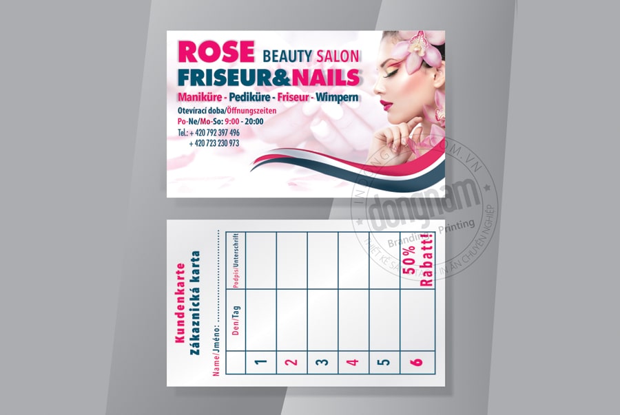 47+ Mẫu thẻ dịch vụ spa đẹp gồm thẻ liệu trình, tính điểm, thẻ hội viên