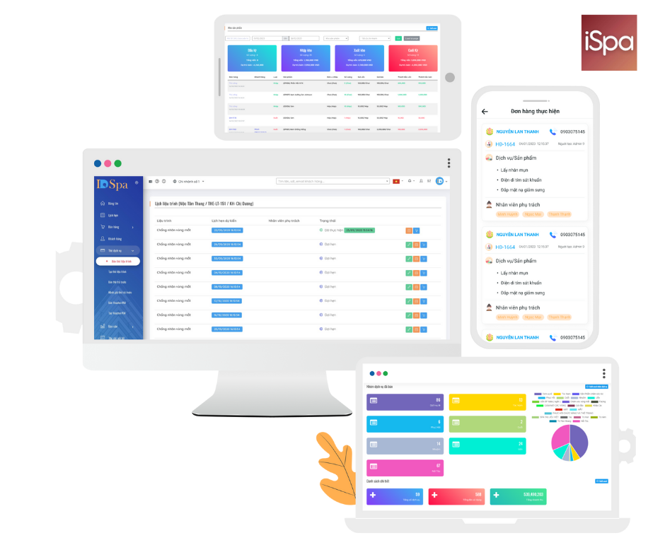IDSPA - ứng dụng đặt lịch linh hoạt