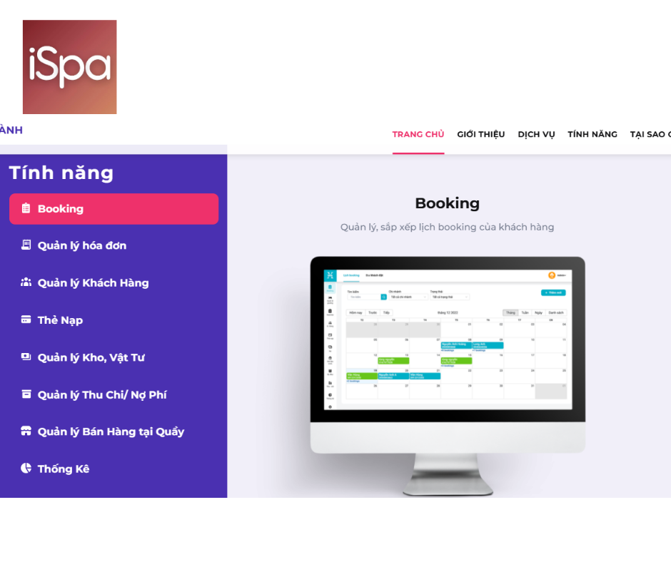 Xspa - nền tảng đặt lịch spa 24/7