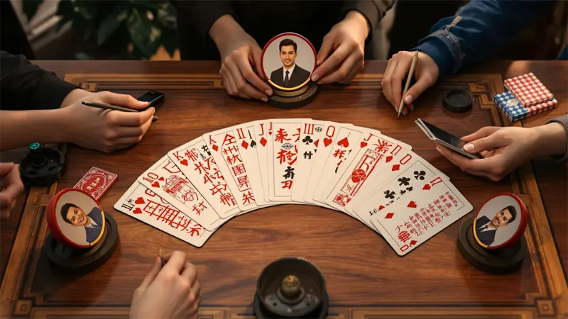 Chi tiết các lá bài và cấu trúc trong bộ bài Chắn