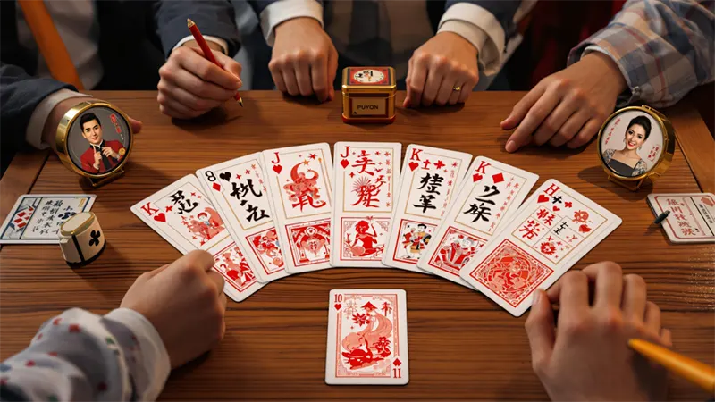 Quy trình thực hiện các bước trong ván bài Chắn