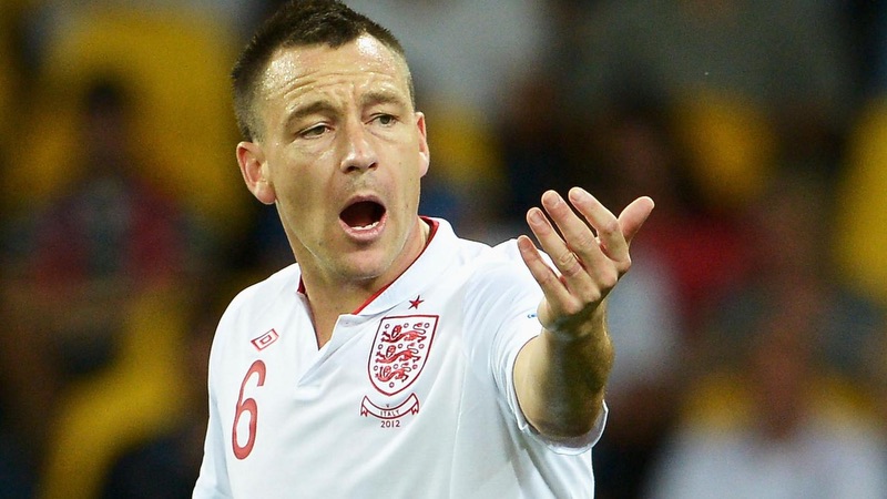John Terry trong màu áo tuyển Anh